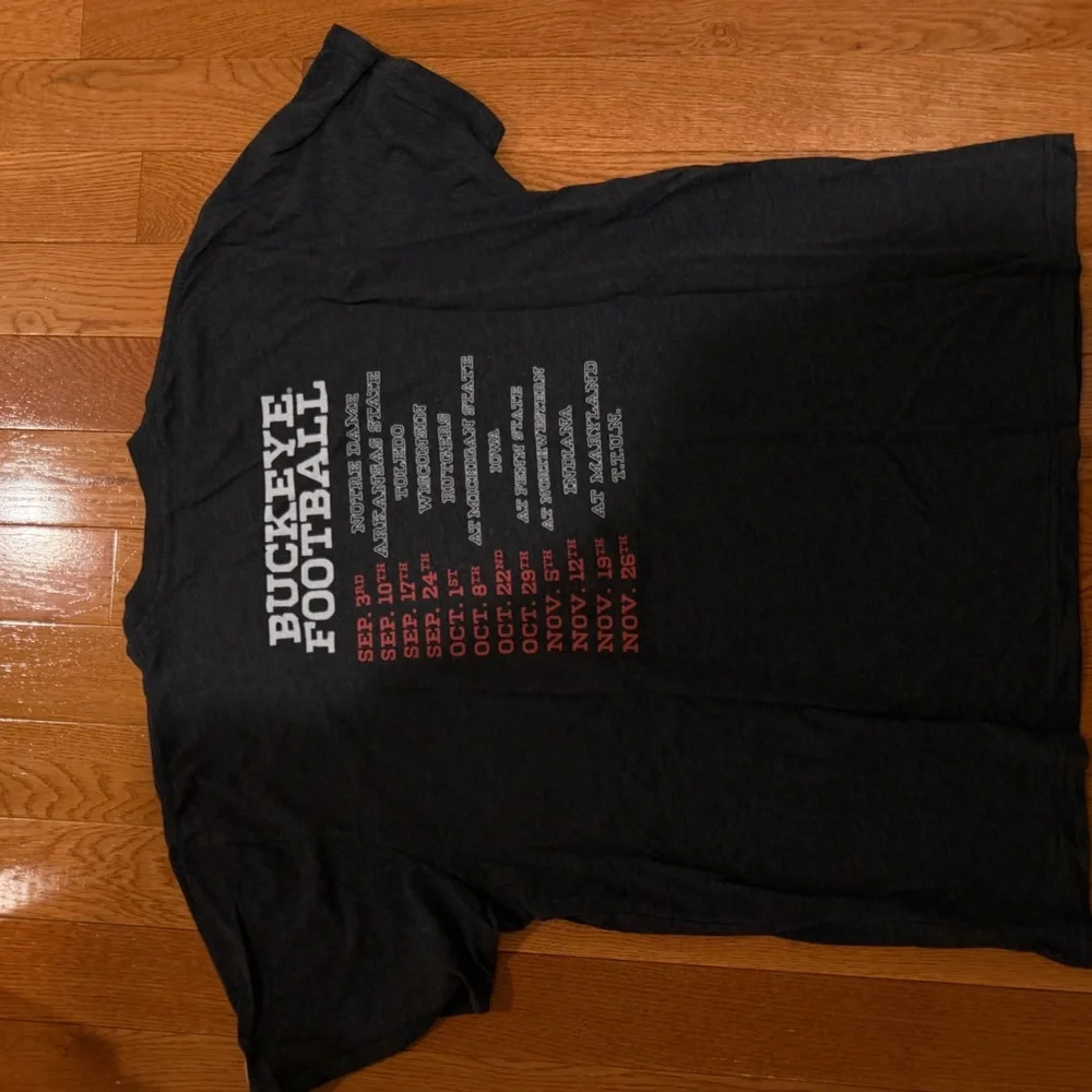 HOMAGE Ohio State Football 2022 Schedule 3xl T-Shirt - Picture 4 of 5